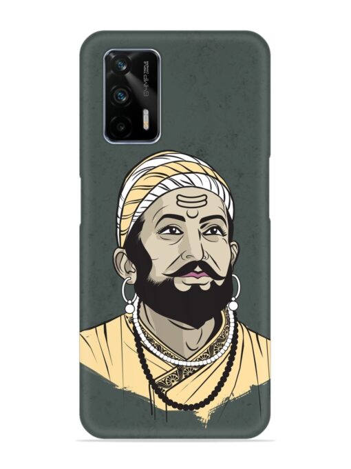 Shivaji Maharaj Vector Art Snap Case for Realme Gt (5G) Zapvi