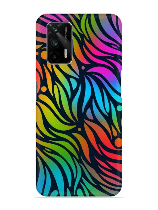 Abstract Leaf Design Snap Case for Realme Gt (5G) Zapvi