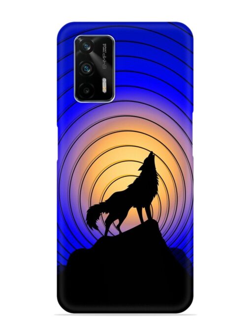 Fox Roaring Design Snap Case for Realme Gt (5G) Zapvi