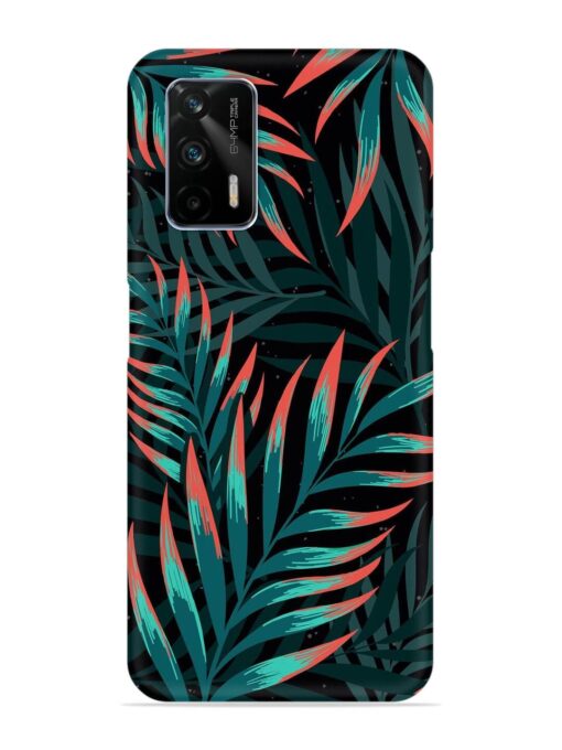 Green Leaf Art Snap Case for Realme Gt (5G) Zapvi