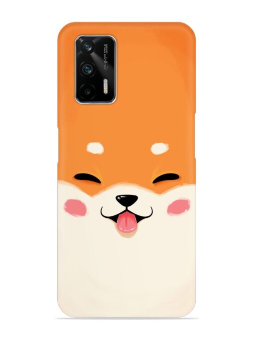 Happy Cat Art Snap Case for Realme Gt (5G) Zapvi