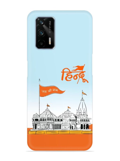 Ram Mandir Hindu Snap Case for Realme Gt (5G) Zapvi