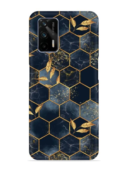 Marble Hexagon Seamless Snap Case for Realme Gt (5G) Zapvi