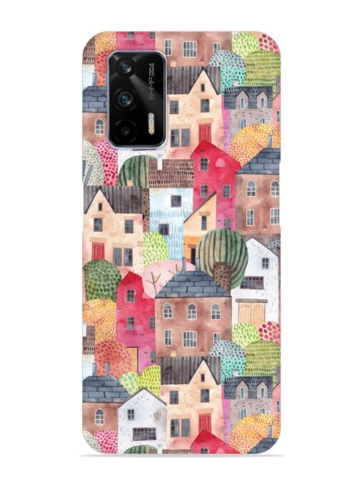 Abstract Seamless Pattern Snap Case for Realme Gt (5G)