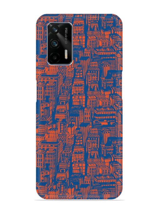 Hand Drawn Seamless Snap Case for Realme Gt (5G) Zapvi