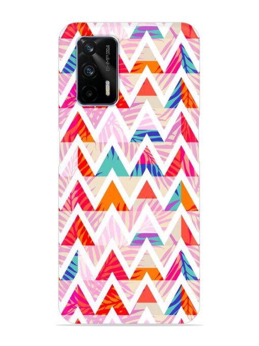 Abstract Triangle Background Snap Case for Realme Gt (5G) Zapvi