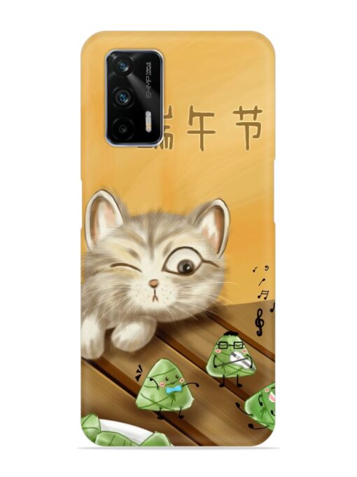 Cat Scorpion Dancing Snap Case for Realme Gt (5G) Zapvi