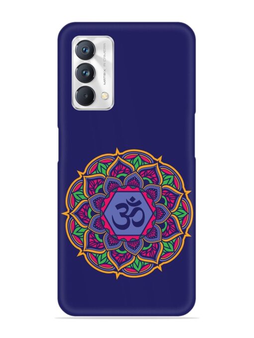 Om Mandala Art Blue Snap Case for Realme Gt Master Edition