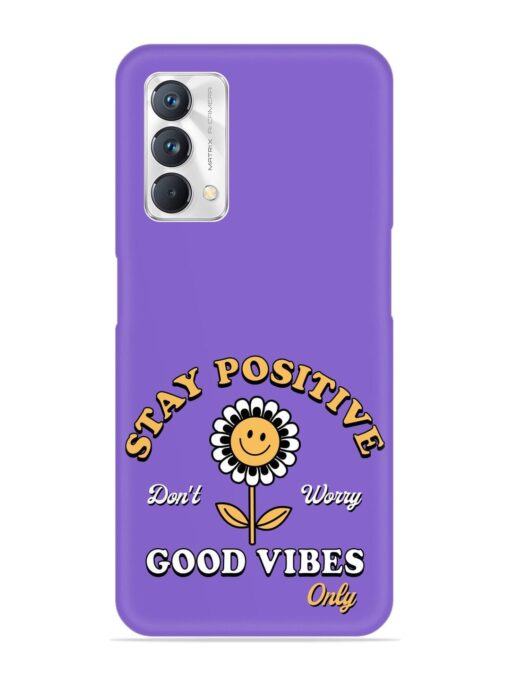 Retro Positive Flower Snap Case for Realme Gt Master Edition Zapvi