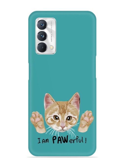 Typography Slogan Cat Snap Case for Realme Gt Master Edition