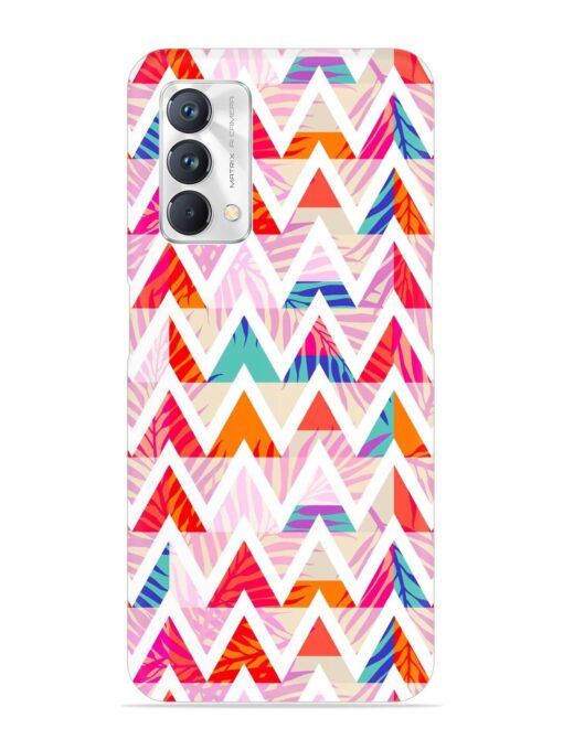 Abstract Triangle Background Snap Case for Realme Gt Master Edition Zapvi