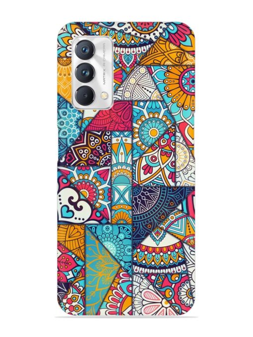 Patchwork Pattern Vintage Snap Case for Realme Gt Master Edition