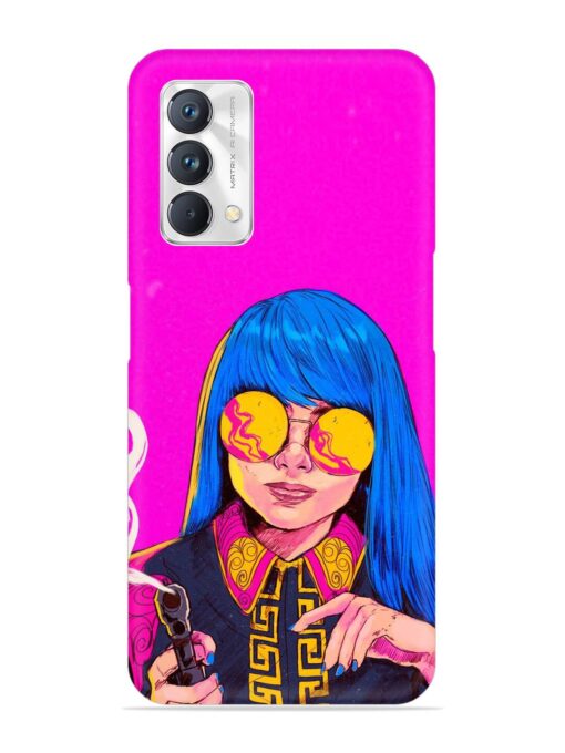 Aesthetic Anime Girl Snap Case for Realme Gt Master Edition