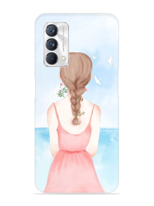 Watercolor Girl Vector Snap Case for Realme Gt Master Edition