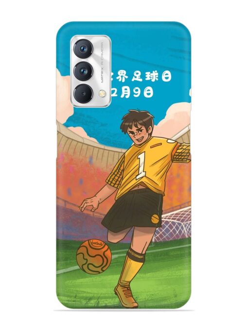 Soccer Kick Snap Case for Realme Gt Master Edition