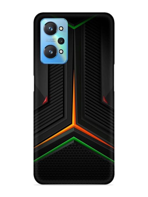 Orange Triangle Light Snap Case for Realme Gt Neo 2