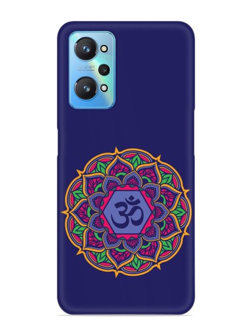 Om Mandala Art Blue Snap Case for Realme Gt Neo 2