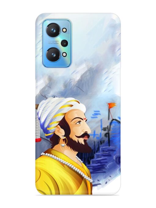 Shivaji Maharaj Color Paint Art Snap Case for Realme Gt Neo 2