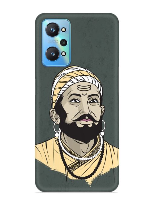 Shivaji Maharaj Vector Art Snap Case for Realme Gt Neo 2