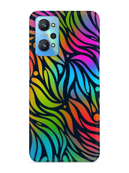 Abstract Leaf Design Snap Case for Realme Gt Neo 2 Zapvi