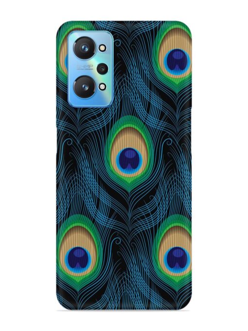 Seamless Pattern Peacock Snap Case for Realme Gt Neo 2