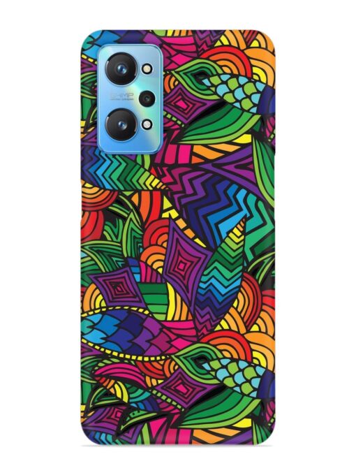 Abstract Multicolor Seamless Snap Case for Realme Gt Neo 2