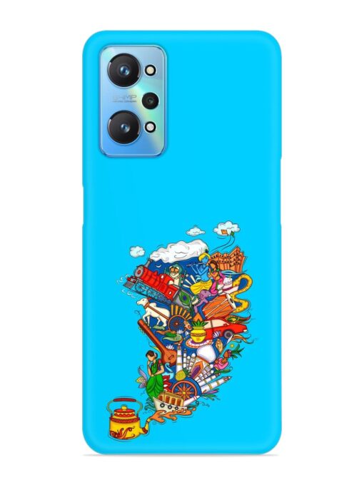 Vector Design Indian Snap Case for Realme Gt Neo 2