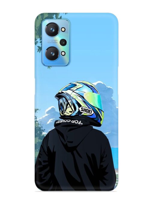 Rider With Helmet Snap Case for Realme Gt Neo 2