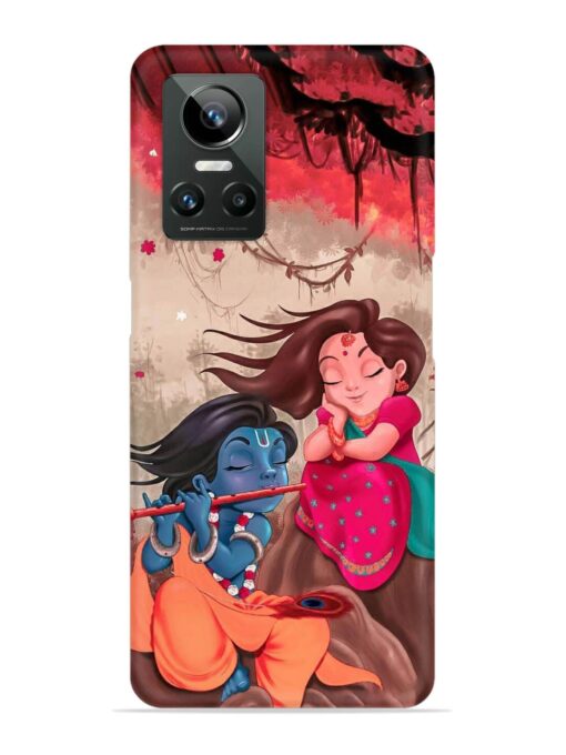 Radhe Krishna Water Art Snap Case for Realme Gt Neo 3 Zapvi