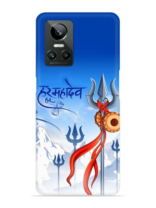 Har Har Mahadev Trishul Snap Case for Realme Gt Neo 3