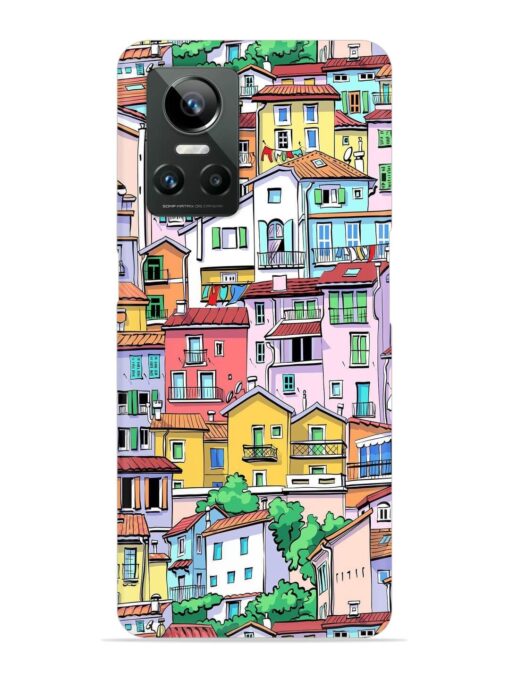 Europe Old Town Snap Case for Realme Gt Neo 3