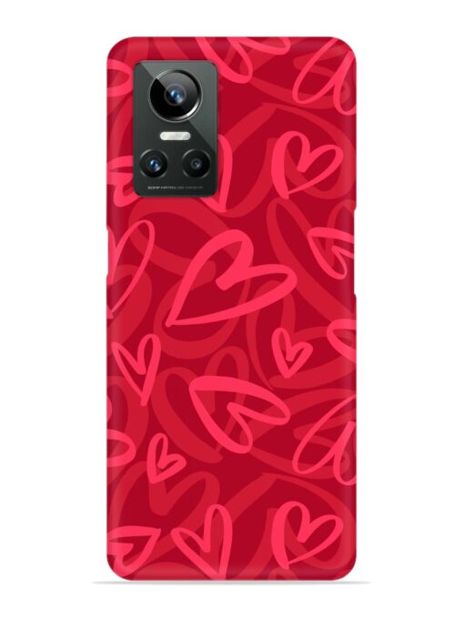 Seamless Romantic Pattern Snap Case for Realme Gt Neo 3 Zapvi