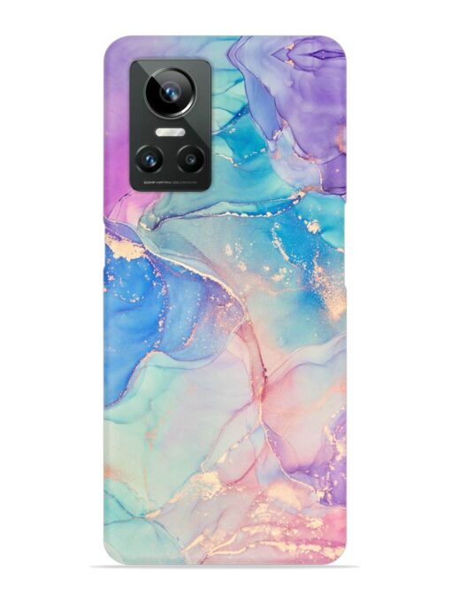 Alcohol Ink Colors Snap Case for Realme Gt Neo 3