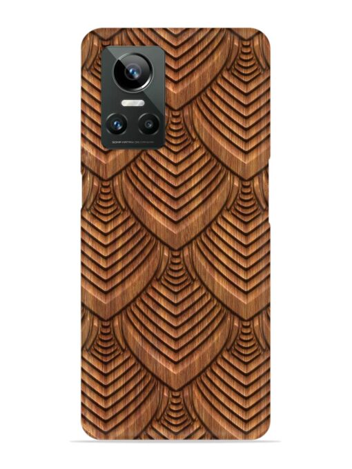 Carved Pattern On Snap Case for Realme Gt Neo 3 Zapvi