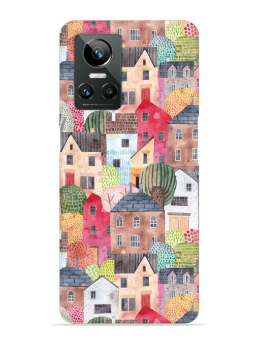 Abstract Seamless Pattern Snap Case for Realme Gt Neo 3 Zapvi