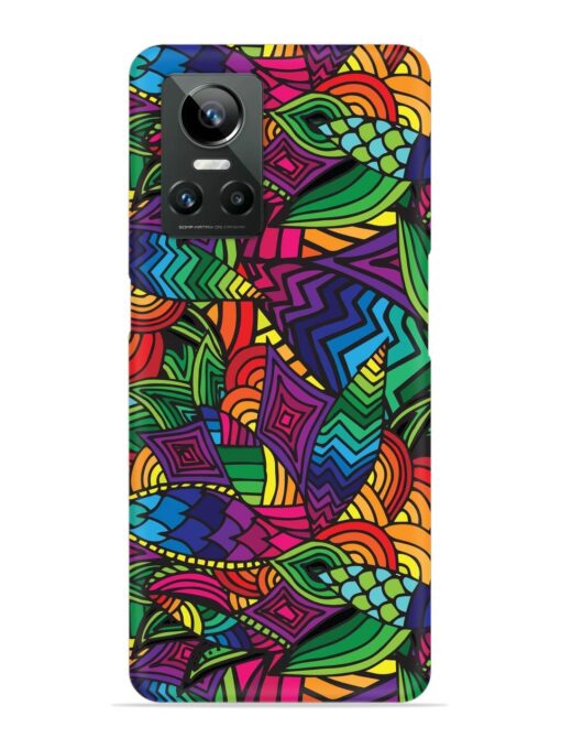 Abstract Multicolor Seamless Snap Case for Realme Gt Neo 3 Zapvi