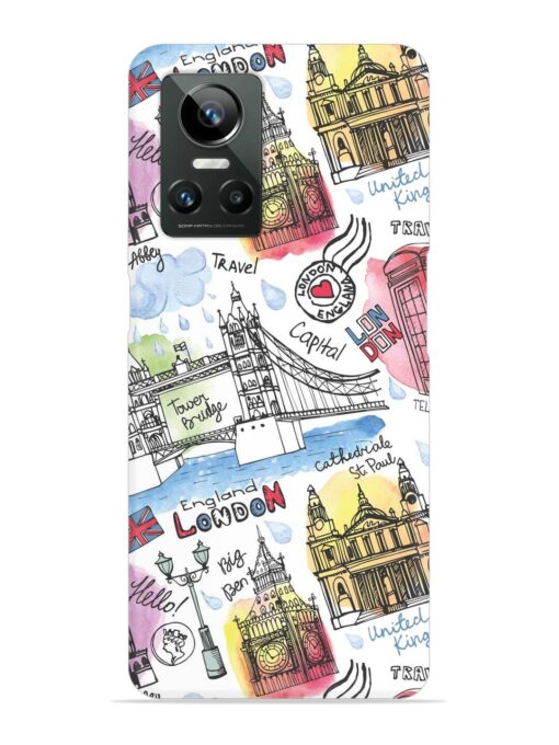 Vector London Landmark Snap Case for Realme Gt Neo 3 Zapvi