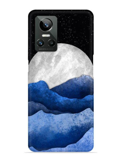 Full Moon Mountain Vector Snap Case for Realme Gt Neo 3 Zapvi