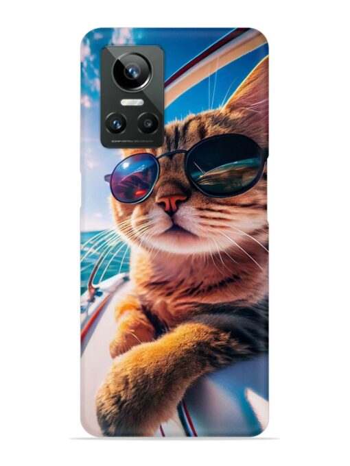 Cat In Style Snap Case for Realme Gt Neo 3 Zapvi