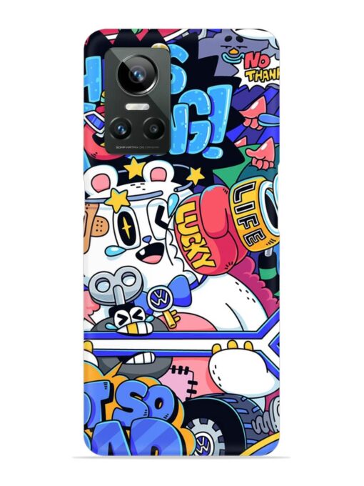 Universal Doodle Snap Case for Realme Gt Neo 3 Zapvi