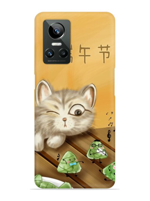 Cat Scorpion Dancing Snap Case for Realme Gt Neo 3 Zapvi