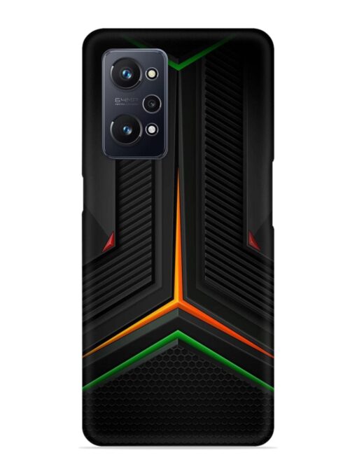 Orange Triangle Light Snap Case for Realme Gt Neo 3T Zapvi