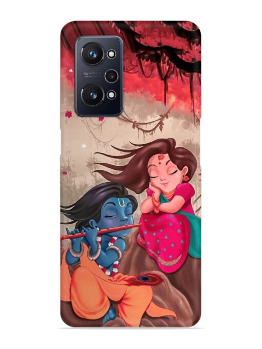 Radhe Krishna Water Art Snap Case for Realme Gt Neo 3T Zapvi