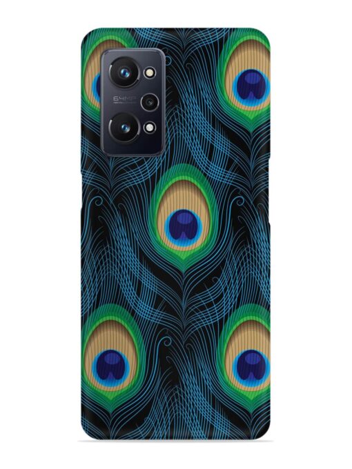 Seamless Pattern Peacock Snap Case for Realme Gt Neo 3T Zapvi