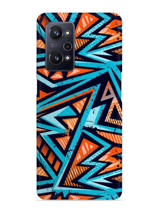 Abstract Seamless Grunge Snap Case for Realme Gt Neo 3T Zapvi