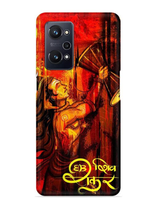 Illustration Lord Shiva Snap Case for Realme Gt Neo 3T