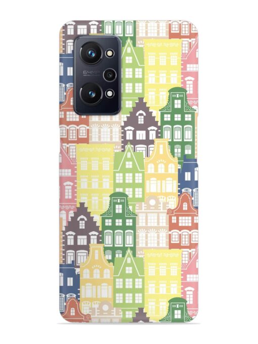 Seamless Shapes Pattern Snap Case for Realme Gt Neo 3T Zapvi