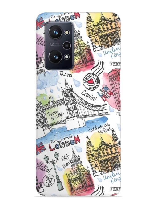 Vector London Landmark Snap Case for Realme Gt Neo 3T Zapvi