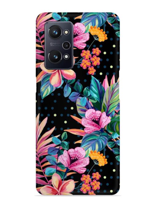 Seamless Floral Pattern Snap Case for Realme Gt Neo 3T Zapvi