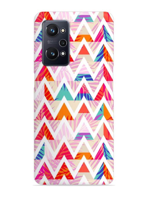 Abstract Triangle Background Snap Case for Realme Gt Neo 3T Zapvi